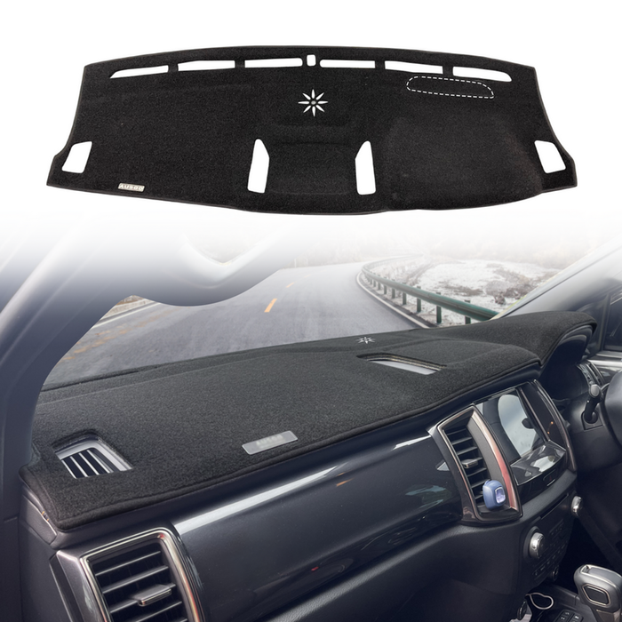AUSGO 3D Dash Mat for Ford Ranger Wildtrack / Raptor 2015-2022 Dashboard Cover Protector