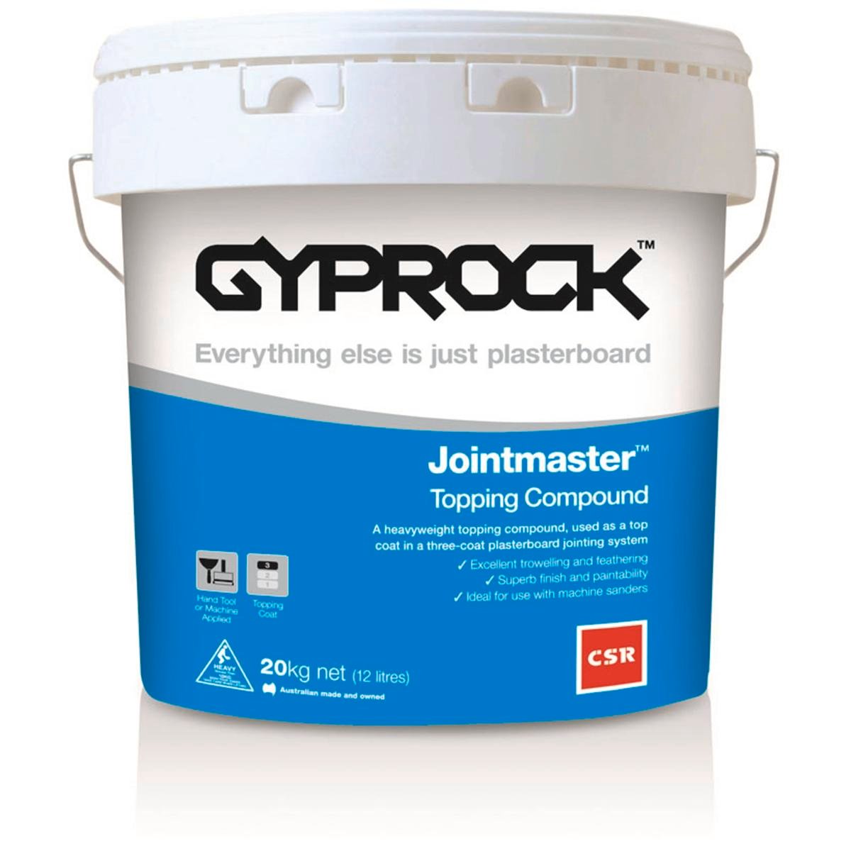 Gyprock CSR 20kg Jointmaster Topping Compound Bunnings Australia