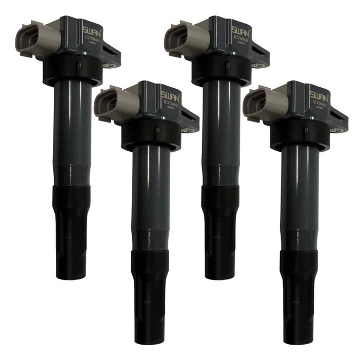 Set of 4 SWAN Ignition Coils for Suzuki Baleno GL/GLX/LTD 2016-2022 1.4L