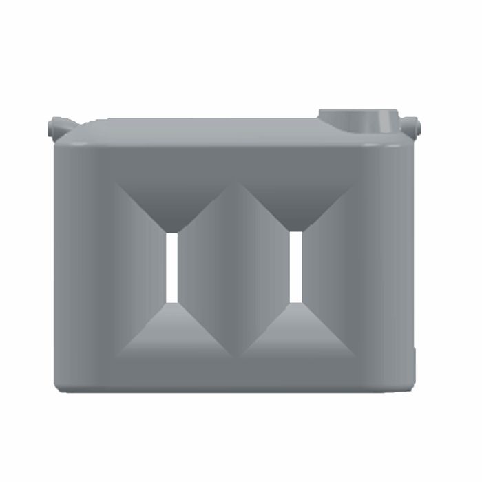 Clark 2000L Poly Slim Water Tank - Light Grey
