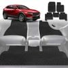 6D Diamond Car Floor Mats for Mazda CX-30 2019-Current-Full Set-Black-Outback GT