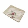 Angela Flowers Cream Embroidered Rectangular Tablecloth 180 x 275 cm