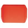 Cambro Fast Food Rectangular Handled Tray Red Polypropylene 300x430mm Commercial Kitchen Service Tray