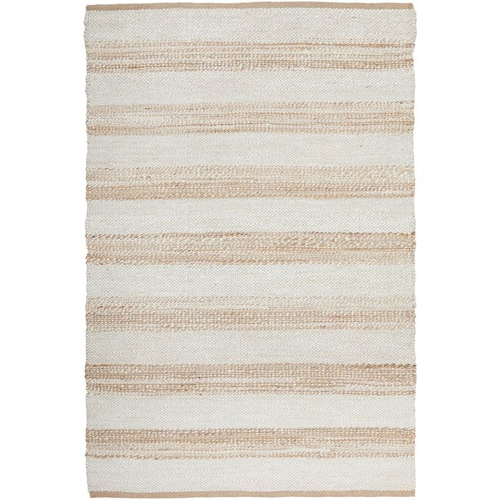 The Rug Connection Coast 555 Off White 280x190cm - Large Hand Braided Jute Indoor Floor Rug