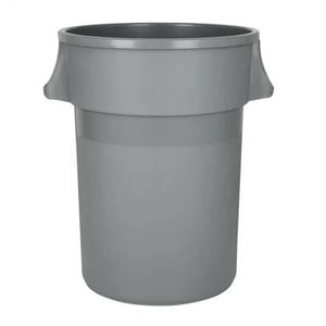 Jantex Heavy-duty Round Bin Grey 160ltr - Dx498