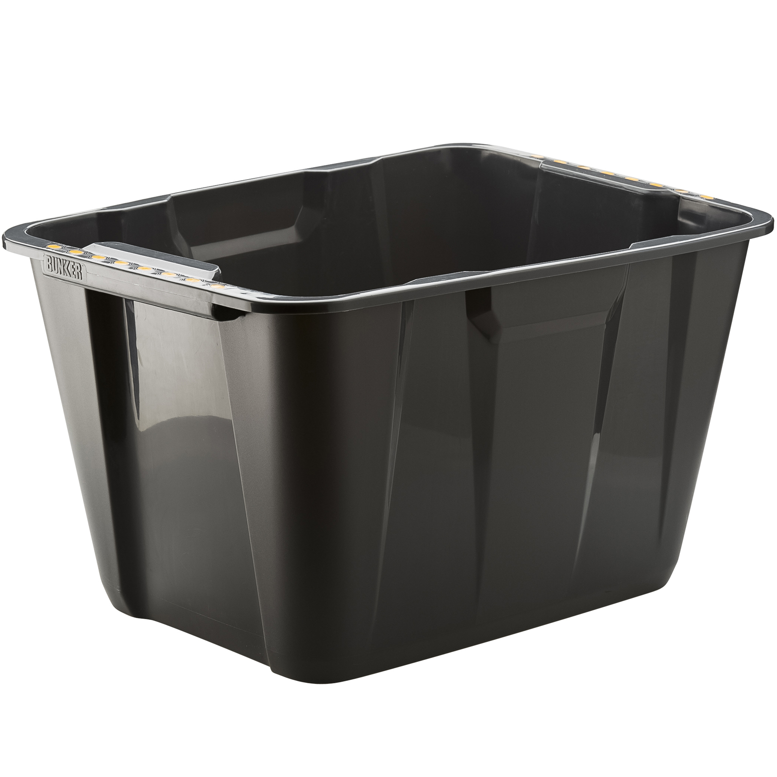Ezy Storage 70L Black Bunker Heavy Duty Flexible Tub product image