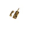 Jaeco Crescent Sash Fastener Brass