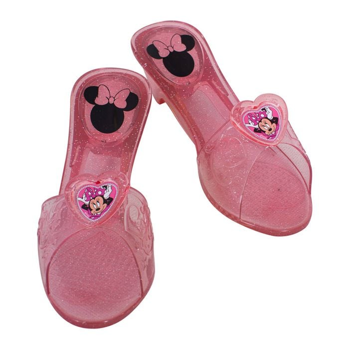 Rubies Disney Minnie Mouse Pink Jelly Shoes Dress Up Costume Accessory Child 3y+