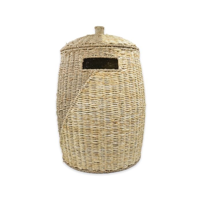 Kelly Storage Basket Big - Homemade" and "Natural rattan