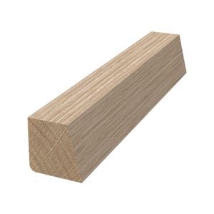 8 x 8mm 2.4m Tasmanian Oak Sash Glass Bead