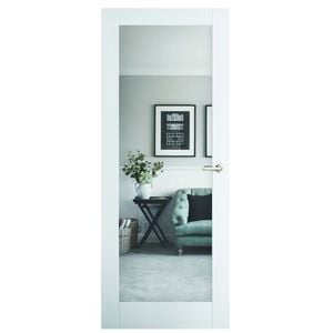 Corinthian 2040 x 820 x 35mm Internal Door Moda Primed Mirror PMOD25