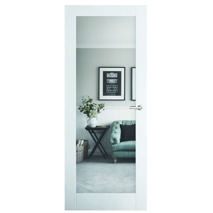 Corinthian 2040 x 820 x 35mm Internal Door Moda Primed Mirror PMOD25