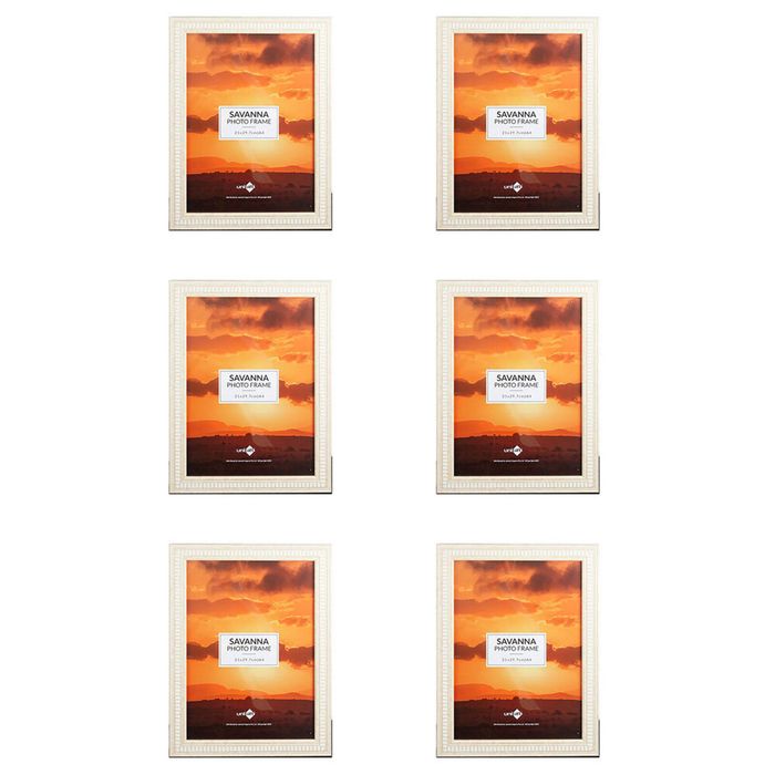 6PK Unigift Savanna Home Photo/Picture Frame A4 Assorted