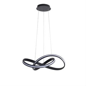 Oriel Lighting Spira CTS LED Pendant Light Black