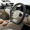 Australian Goose Steering Wheel Cover for Mercedes-Benz EQA SUV 2021 - Current (H243) D-shape Black