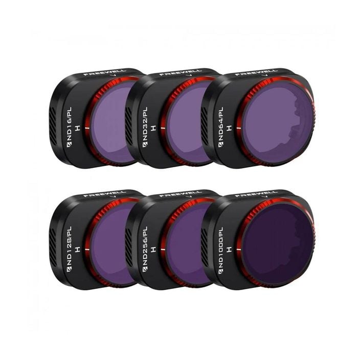 Freewell 6-Pack Bright Day Series Filter Set for DJI Mini 4 Pro