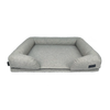 Baxter Bone Taupe Removable Parts Ortho Foam Lounger Pet Bed In Anti-Bacterial Fabric