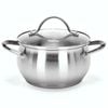 Stockpot With Glass Lid Stainless Steel 1.8 Ltr - Martinez Series