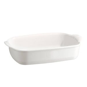 Emile Henry 29cm Ceramic Oven Baking Dish Small Rectangle Flour