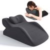 Memory Foam Pillow for All Sleep Positions [Black]