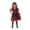 Rubies Day Of The Dead Girls Kids Dress Up Halloween Party Costume Set Size M