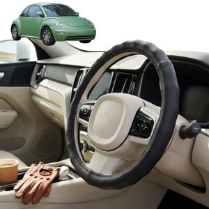 Australian Goose Steering Wheel Cover for VolksWagen The Beetle 1998 - 2010 (1Y, 9C) Circle Black