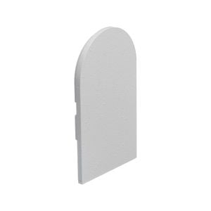 DECO 50 x 80mm Surf Mist DecoBatten Radius End Cap
