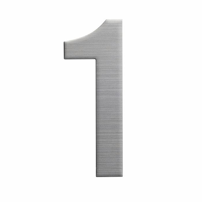Sandleford 150mm Stainless Steel Plaza House Number 1
