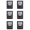 6PK Unigift Brompton Home Photo/Picture Frame A4 Assorted