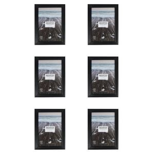 6PK Unigift Brompton Home Photo/Picture Frame A4 Assorted