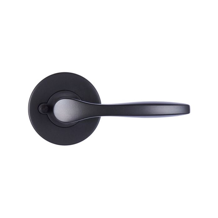 Schlage Black Matt Element Series Carla Privacy Set