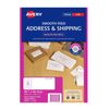 Avery Smooth Feed Laser Label 100pk (14/sheet)
