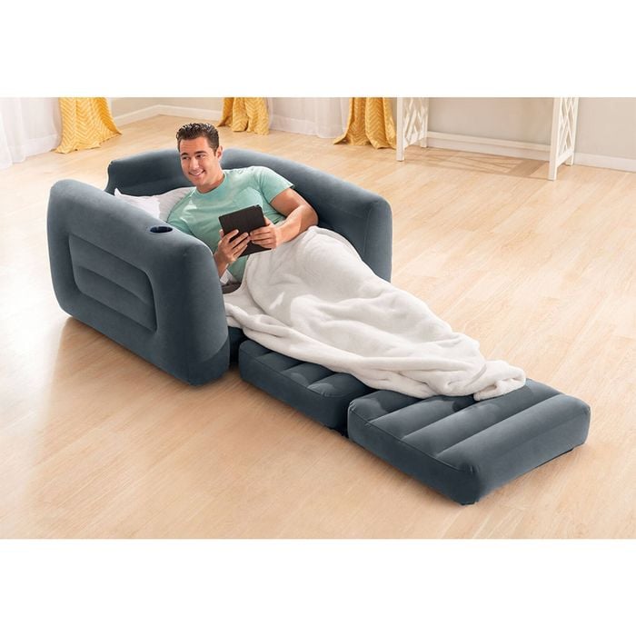 Inflatable Sofa Blow Up Furniture Target Intex Pull-Out Inflatable