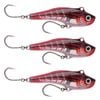 3x Rapala Sarda 18cm High Speed 200gm Trolling Lures - Real Red Bait