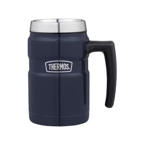 Thermos Stainless King S/steel Vacuum Insulated Camping Mug Midnight Blue 470ml