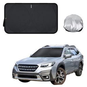 Front Windscreen Sun Shade for Subaru Outback 2021 - 2025 6GEN - Standard 150 x 85 cm - Black
