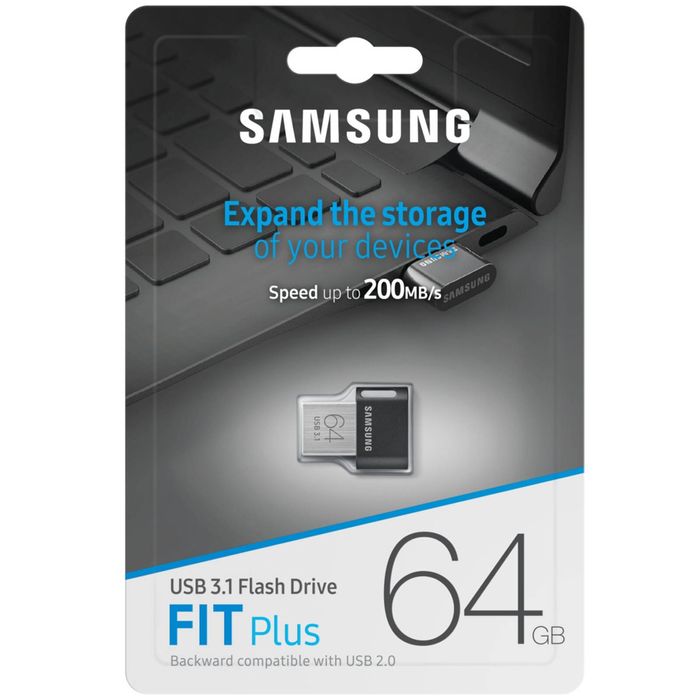 Samsung Fit Plus 64gb Usb 3.1 Flash Drive