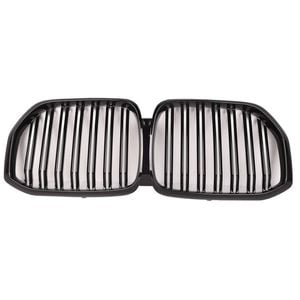 Gloss Black X5m Style Front Bumper Bar Bodykit Grille Grill For Bmw X5 G05 18-23