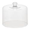Chef Inox Cloche Straight Sided Clear Polycarbonate 208x182mm Food Cover