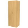 Lugna 2048 x 750 x 580mm Sand Double Drawers And Hanging 2 Door Storage Cabinet