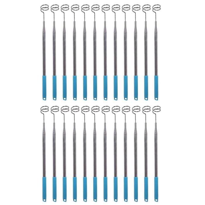 2x 12pc Sea Pro Extendable Telescopic Fishing Lure Retriever 2.5m Extended