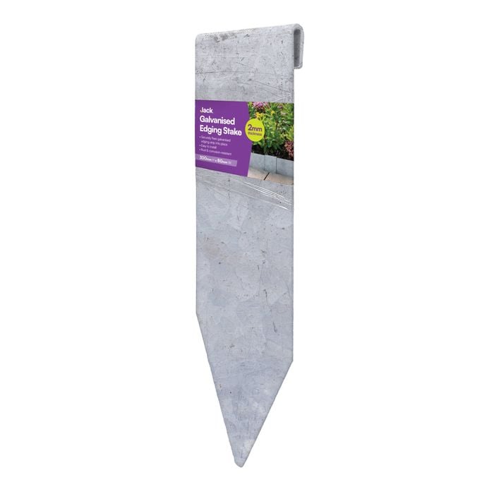 Jack 300mm Galvanised Edging Stake