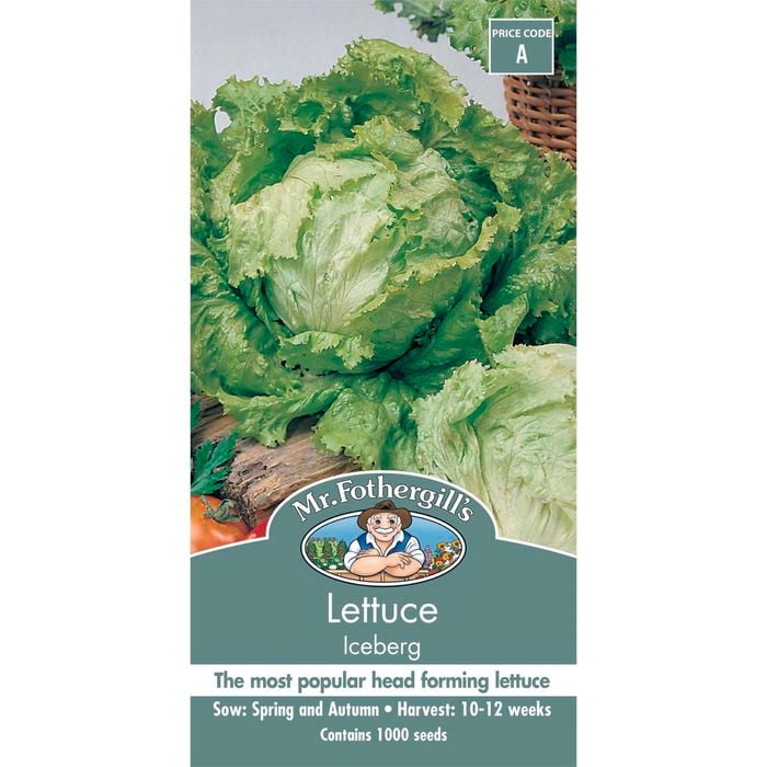 Mr Fothergill's Lettuce Iceberg Seeds