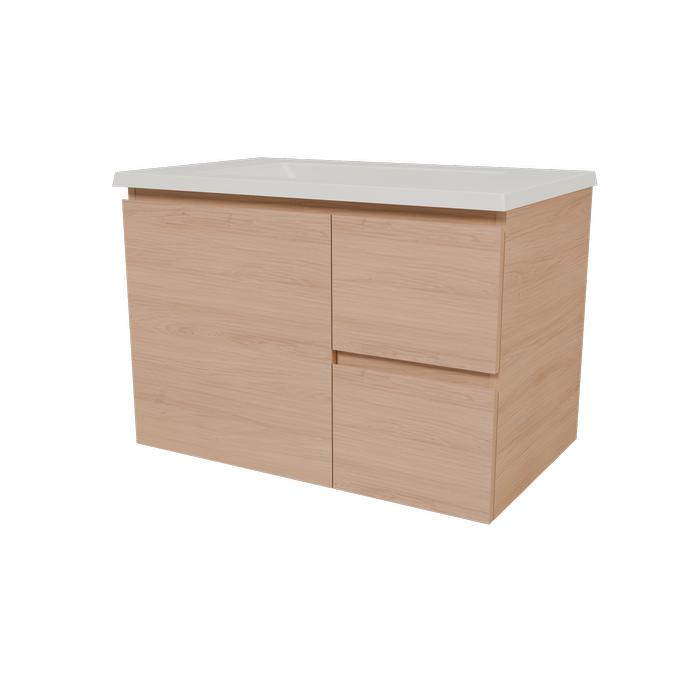 New England Joinery 750mm Grandeur Regal Top Wall Hung Vanity