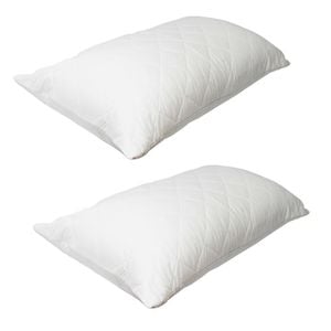 2x Jason Commercial Heavenly Dreams Premium Cotton Pillow Protectors 48x73cm