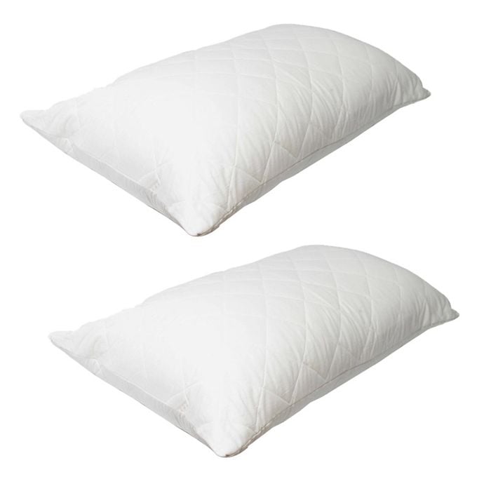 2x Jason Commercial Heavenly Dreams Premium Cotton Pillow Protectors 48x73cm