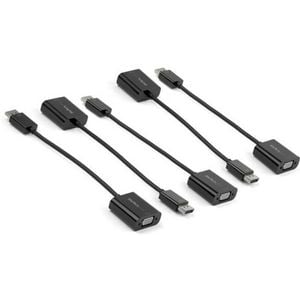 Startech.com 5-pack Displayport To Vga Adapter - Displayport 1.2 To Vga Monitor Active Adapter