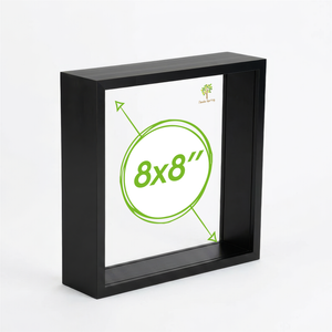 Nicola Spring Box Photo Frame - 8 X 8 Square Acrylic Frame