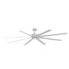 Mistral 213cm White 8-Blade Zephyr DC Ceiling Fan