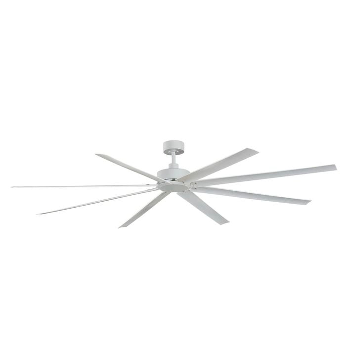 Mistral 213cm White 8-Blade Zephyr DC Ceiling Fan